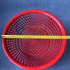 【 Office 】32 vegetable baskets, 300 yuan per box, household plastic vegetable washing baskets, draining baskets, fruit vegetable baskets, water filter sieves, kitchen thickened vegetable washing sieves, fruit sieves wholesale Item Picture